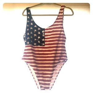 Brand new american flag bathing suit